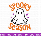 Spooky Season Colored SVG