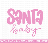 Santa Baby SVG