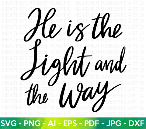 The Light and The Way SVG