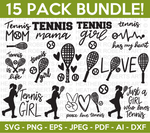 Tennis Svg Bundle