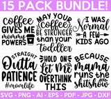 Mom Quotes SVG Bundle