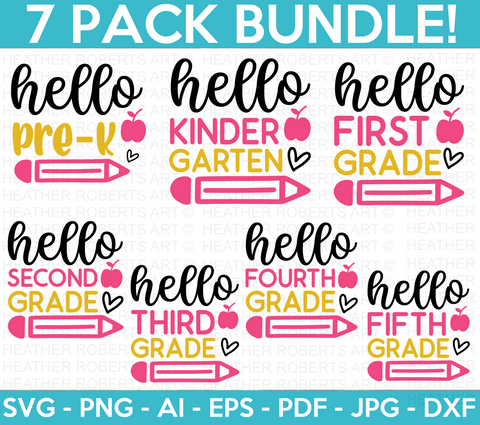 Back to School SVG Bundle