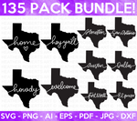 Texas Mega SVG Bundle