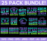 Mermaid SVG Bundle