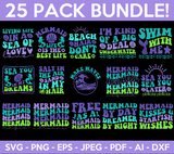 Mermaid SVG Bundle