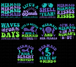 Mermaid SVG Bundle