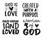 Christian Quotes SVG Bundle