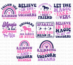 Unicorns SVG Bundle