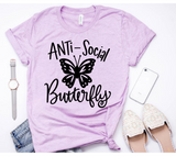 Antisocial Butterfly SVG