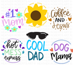 Keychain Quotes SVG Bundle