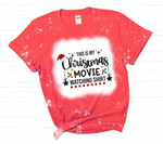 Christmas Movie Watching Shirt SVG