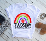 Twosday Rainbow SVG