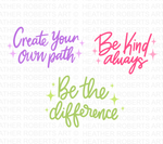 Motivational Quotes SVG Bundle