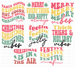 Retro Christmas SVG Bundle