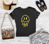 Dripping Smiling Face Svg