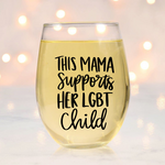 Mama Supports LGBT Child SVG