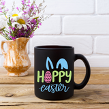 Hoppy Easter with Bunny Ears Svg