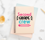 Second Grade Crew Svg