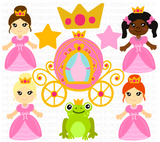 Princess Clipart Set