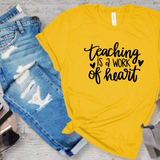 Teaching is a Work of Heart SVG