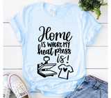 Home is Where My Heat Press Is SVG