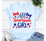 All American Girl SVG