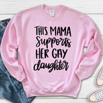 Mama Supports Gay Daughter SVG