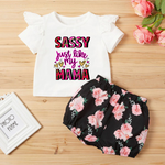 Sassy Just Like My Mama Sublimation PNG