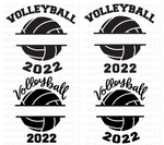 Volleyball Monogram Mini SVG Bundle