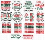 CHRISTMAS RETRO MEGA Bundle, 100 Designs