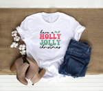 Have A Holly Jolly Christmas Retro SVG