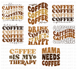 Retro Coffee SVG Bundle