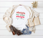 Sleigh My Name Retro SVG