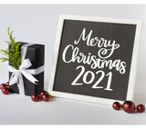 Merry Christmas 2021 SVG