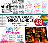 Back to School MEGA SVG Bundle
