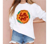 Hello Fall Sublimation PNG