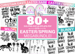 EASTER and SPRING MEGA BUNDLE, 87 Designs