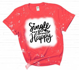 Single and Happy SVG