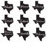 Texas SVG Bundle