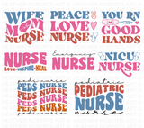 Retro Nurse SVG Bundle