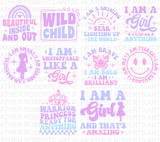 Little Girl SVG Bundle