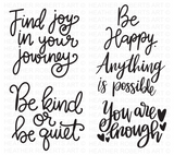 Positive Quotes SVG Bundle