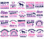 Unicorns SVG Bundle