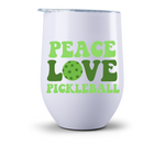 Peace Love Pickleball SVG