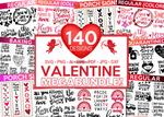 VALENTINE MEGA BUNDLE, 140 Designs