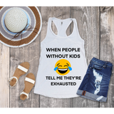 Exhausted Funny Mom SVG