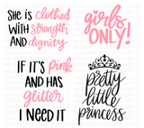 Little Girl SVG Bundle