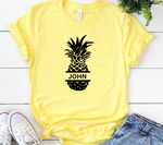 Pineapple Split Monogram SVG