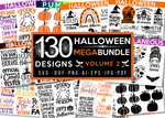 MEGA HALLOWEEN BUNDLE - VOLUME 2 - 130+ Designs