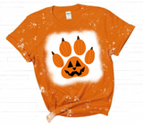 Halloween Dog Paw Print Layered SVG